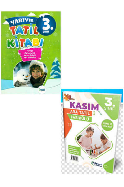 Bilgiseli Yayınları 3.Sınıf Bilgiseli Yayınları Yarıyıl TATİL KİTABI + 3.Sını...