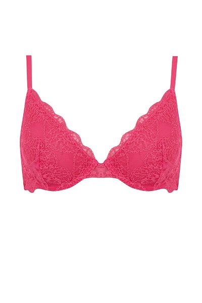 DeFacto Lace Detailed Fall In Love Bra - Without Cap and Pad, Underwire B3603ax24sp