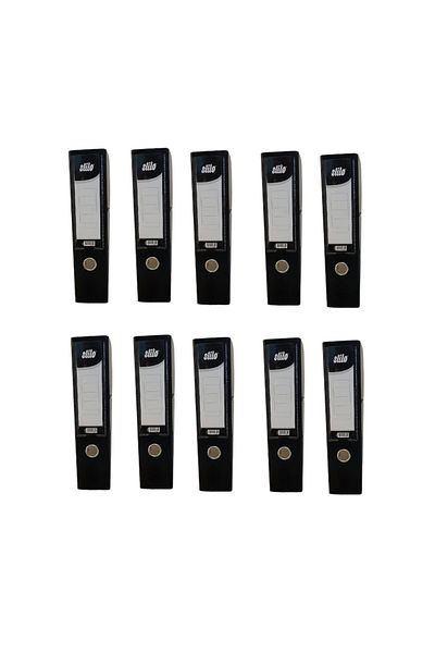 Stilo 10 Pieces Large Black Folder