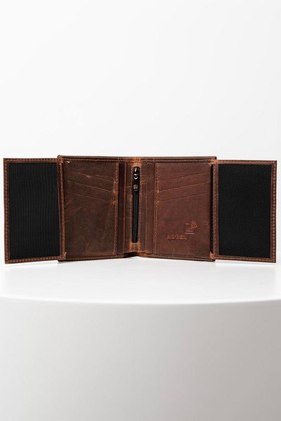 BAYDERİ Vocca Genuine Leather Large Men's Wallet with Plenty of Card Holders
