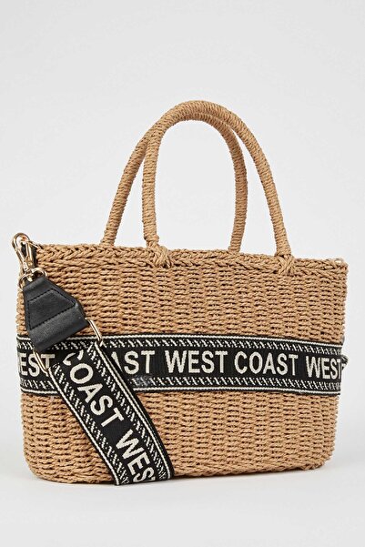 DeFacto Dámská kabelka Crossbody ze slámy - W7284azns