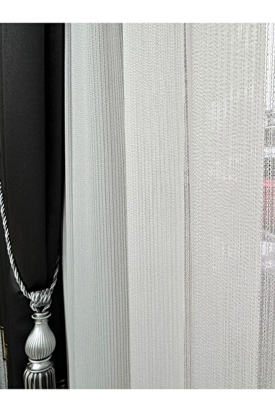 Fon Dünyası Κουρτίνα από τούλι Shantuk Luxury (1/3 συμπιεσμένη πιέτα)