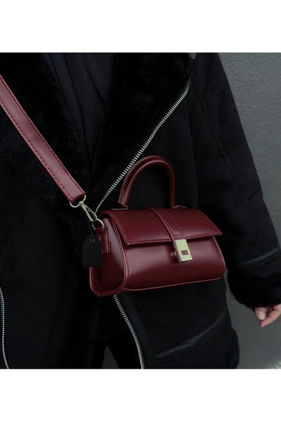 winnest bag Geantă de mână și de umăr Bordeaux pentru femei