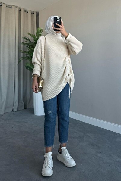 Get Crazy Πουλόβερ Pyraye σε μπεζ χρώμα