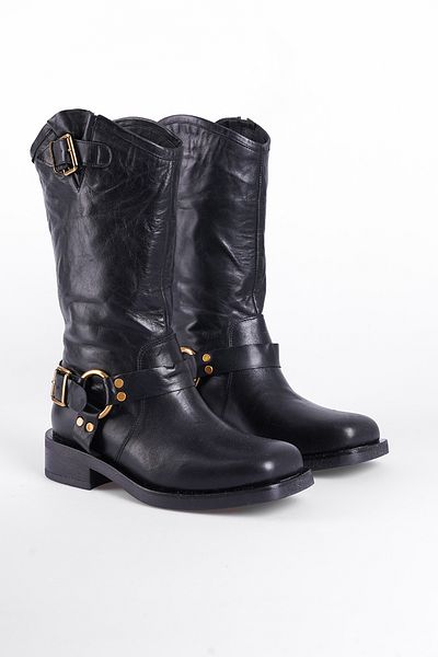 Capone Outfitters Γυναικείες μπότες από γνήσιο δέρμα