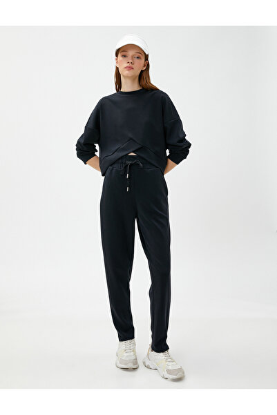 Koton Φούτερ με απαλή υφή Skinny Leg