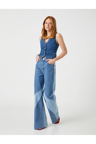 Koton Джинси з високою талією Джинси з дуже широкими штанинами Bianca Jeans