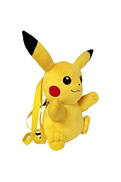 TOYFEST Pokemon Pikachu Peluş Sırt Çantası - 35 CM