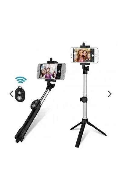 EZRA STANDLAR VE TRİPODLAR EZRA SELFIE ÇUBUĞU & TRİPOD + UZAKTAN KUMANDA ST06...