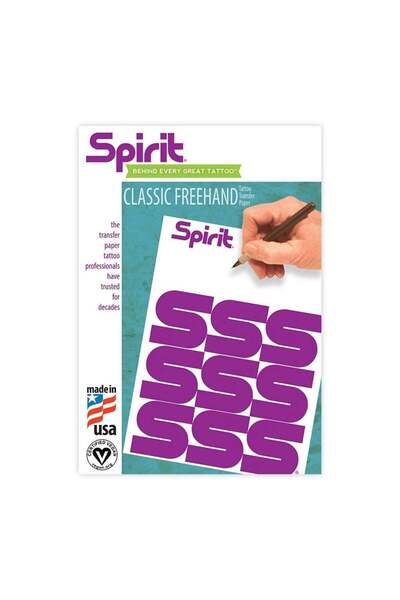 Spirit Classic Freehand Transfer Kağıdı (EL ÇİZİMİ) - 8,5x11 (KUTU 100 ADET)