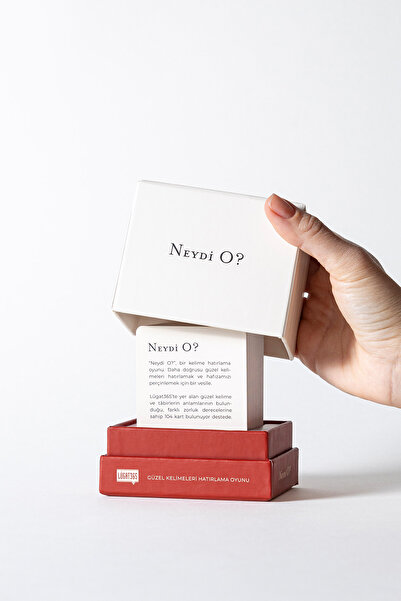 Lûgat365 Neydi O? | Güzel Kelimeleri Hatırlama Oyunu