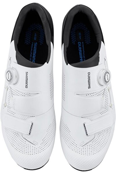 Shimano Sh-rc502 Spd/sl Yol Bisileti Ayakkabısı 46 Numara Beyaz Siyah