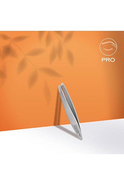 STALEKS Expert Profesyonel Mini Kaş Cımbızı Eğimli 4mm Te-61-4