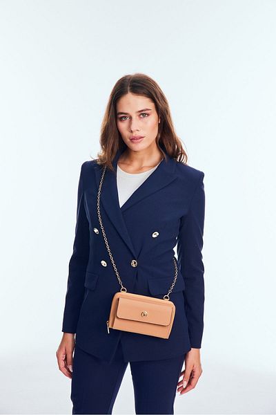 U.S. Polo Assn. حقيبة ماسنجر نسائية من لاتيه - موديل US24724