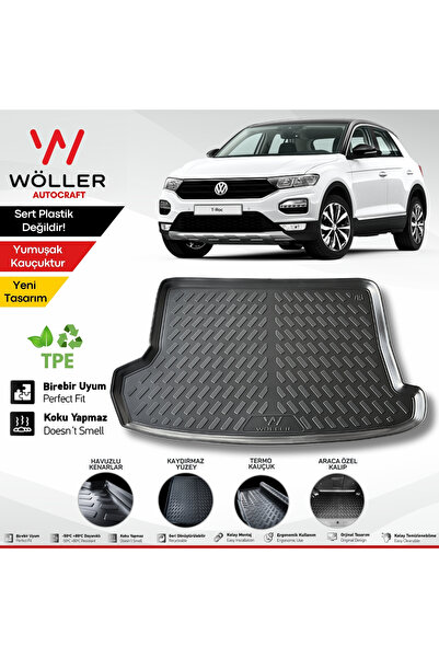 wöller Volkswagen T Roc Bagaj Havuzu 2016 2025 Arası Uyumlu 3d Ultraflex Esnek