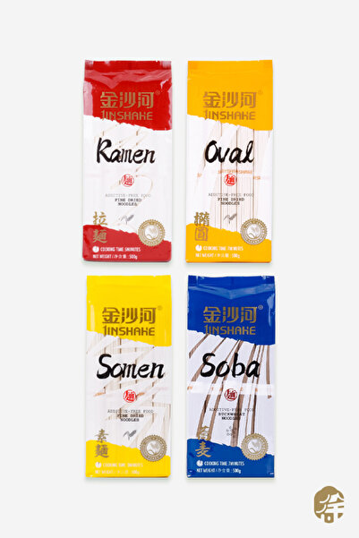 JINSHAHE Eriştesi Set (Jinshahe Noodle Set) - 1ADET