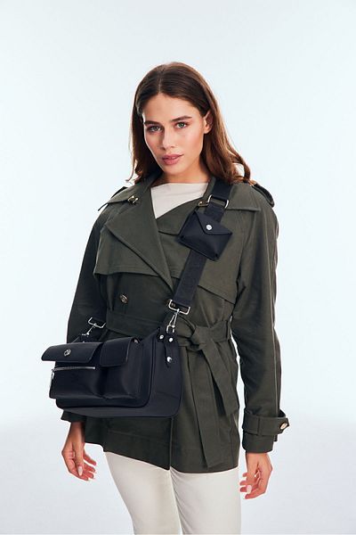 U.S. Polo Assn. Geantă de umăr pentru femei Us24711 Model Black