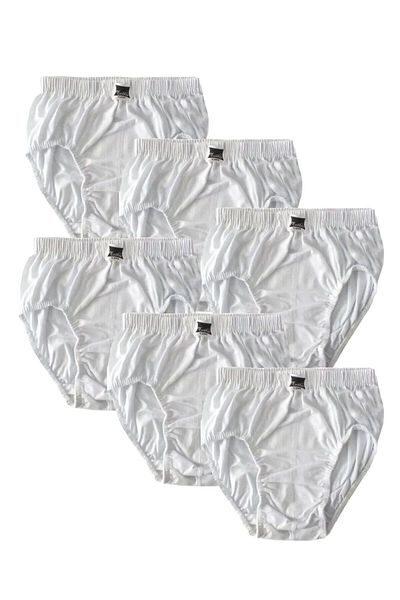 Tutku Boy's Combed Cotton Slip 6 Τεμάχια
