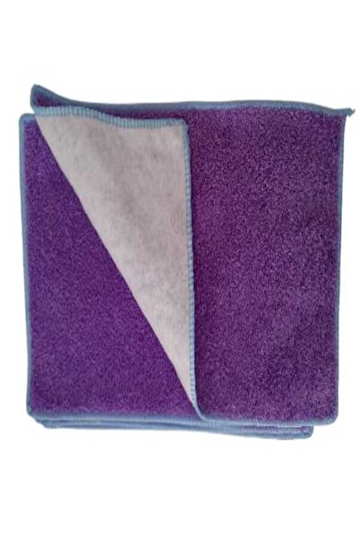 AYM (MİKROFİBER BEZ) 4 Mandalli Mop Icin 2 Adet Mikrofiber Bez Iz Bırakmayan ...