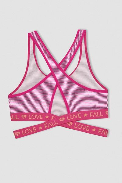 DeFacto My First Bra Striped Bustier Bra A8435a823hs