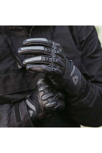 Revit Enegry Leather Motorcycle Gloves
