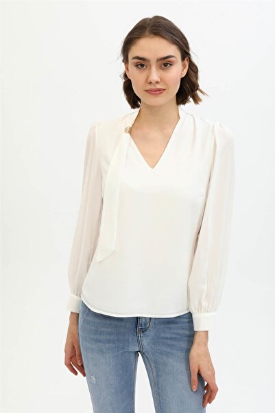 HomeStore Fularlı Bluz