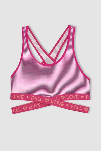 DeFacto My First Bra Striped Bustier Bra A8435a823hs