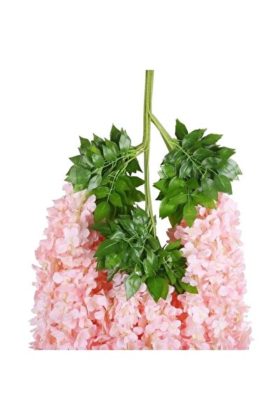 YAPAY ÇİÇEK DERYASI 3 Dal Sarkan Yapay Çiçek Akasya Açık Pembe 100 Cm 3 Sarka...