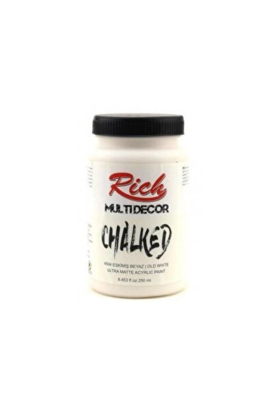 Rich Multi Decor Chalked Akrilik 4504 Eskimiş Beyaz 250 ml