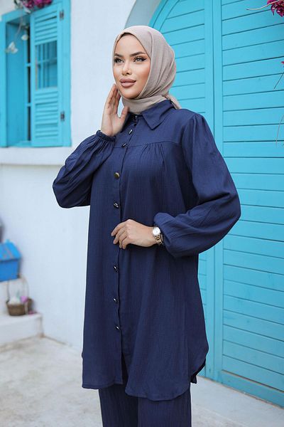 Herita Hijab-Set mit gerüschtem Detail