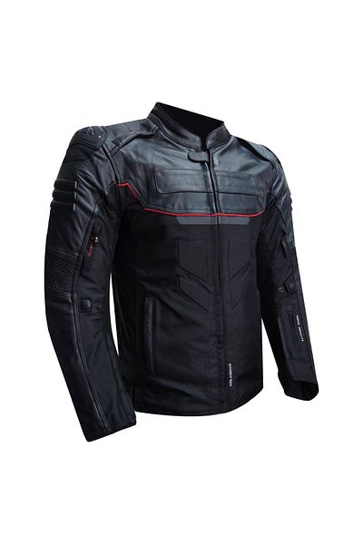 Prosev Falcon Leather Motorcycle Coat