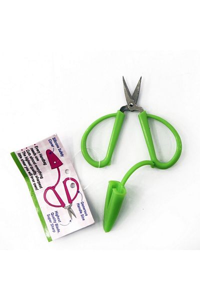 BALIM ÖRGÜ EVİ Green Tiny Scissors - Honey Knitting House