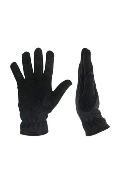 Teknor Mănuși unisex negre termice de iarnă de calitate polară