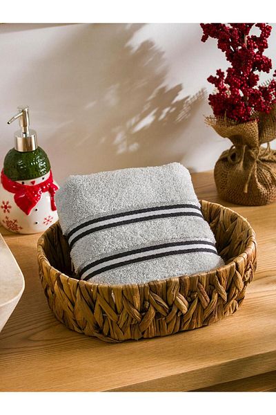 LC Waikiki Πετσέτα Προσώπου LCW HOME Line Κεντημένη 50x80 εκ