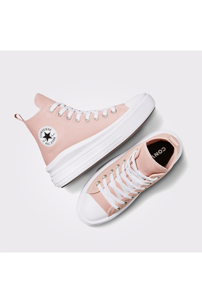 Converse Chuck Taylor All Star Move Kids Pink Platform Sneaker