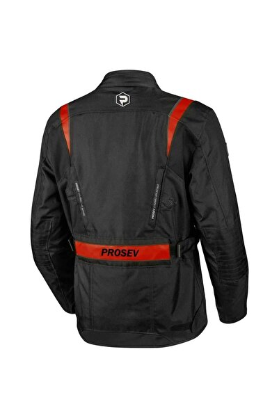 Prosev 5217 Stelvio 3 Katmanlı 4 Mevsim Motosiklet Montu Kırmızı