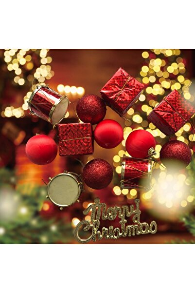 Lexi Bella 12-dijelni božićni set - Viseći božićni ukrasi za jelku, mešoviti ...