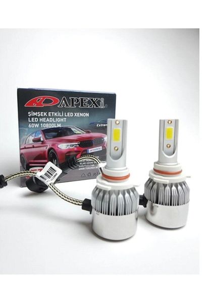 APEXİ Apexi 9006 Led Xenon Lightning Effect - High Illumination Power 6000K 10800Lm