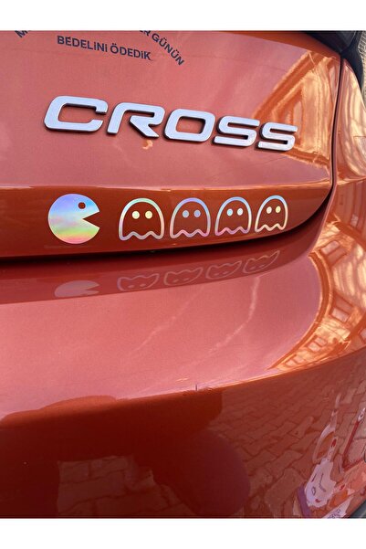 Fiat Pacman Stıcker 2 Adet