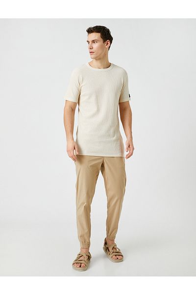 Koton Κοντό μανίκι Basic T-Shirt με λαιμόκοψη
