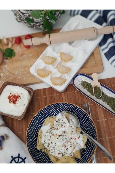 Pratik Mantı Aparatı Şekilli Mantı Yapma Aracı Çiğ Börek D Mantı Hazırlama Kalıbı