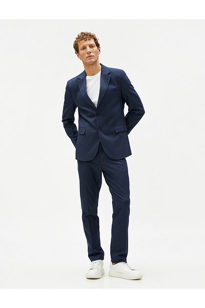 Koton Woven Trousers Buttoned Pocket Detailed