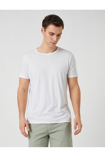 Koton Grundlegende gewebte Shorts mit geknöpfter Tasche und detaillierten Details
