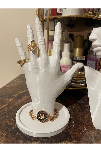 a life in games 20cm Hand Decorative Ring & Bracelet Watch Organizer - Display Stand & Jewelry Exhibition Jewelry