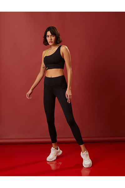 Koton Jambiere sport strălucitoare cu cusături, lungime gleznă