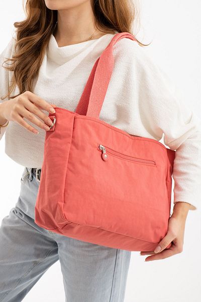 H&D COLLECTİON Τσάντα ώμου από αδιάβροχο ύφασμα - 224 με δώρο πορτοφόλι