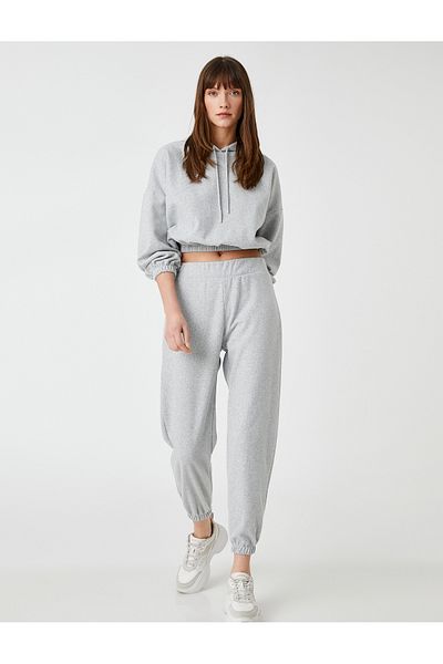 Koton Jogger-Jogginghose mit elastischem Bund