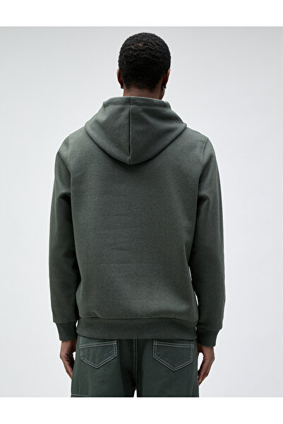 Koton Βασικό μακρύ μανίκι με τσέπη με κουκούλα