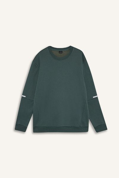 DeFacto Φούτερ DeFactoFit Standard Fit Crew με λαιμόκοψη Y4531AZ24AU