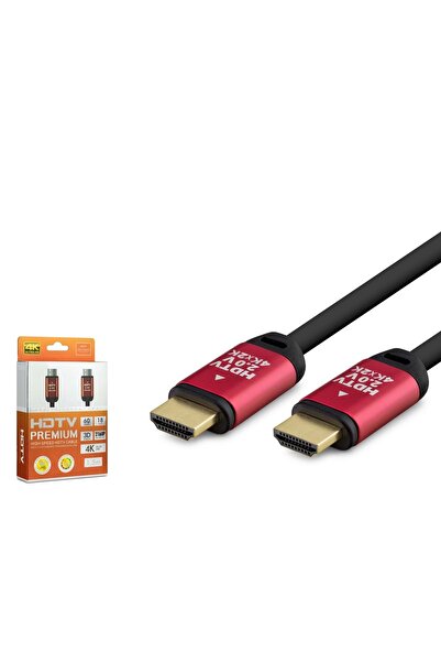 HADRON Hdx2037 Hdmi Kablo Pvc 4K Od8.0 1.5M Siyah